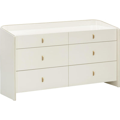 TOV Furniture Collins Cream Drawer Dresser
