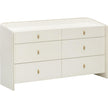 TOV Furniture Collins Cream Drawer Dresser