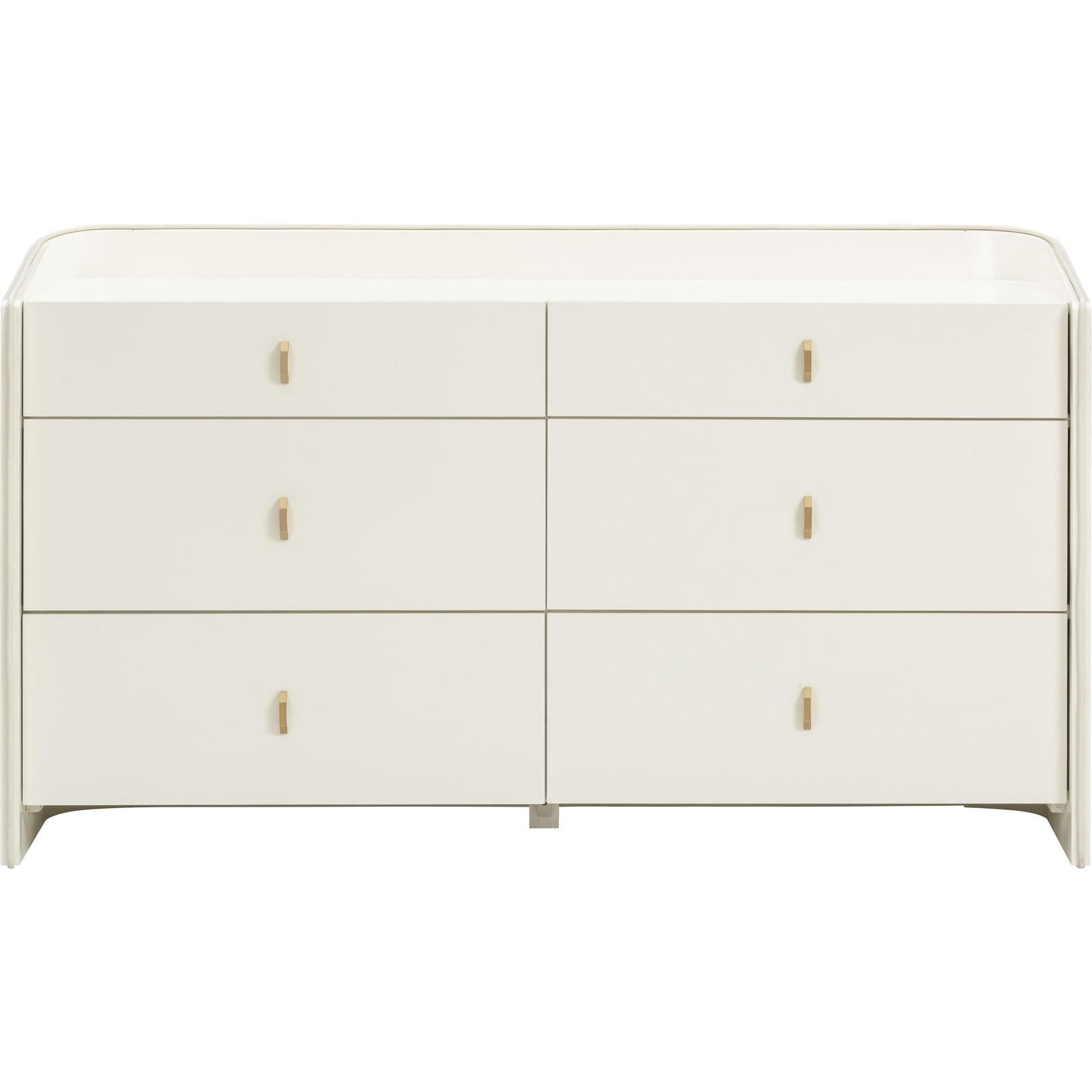 TOV Furniture Collins Cream Drawer Dresser
