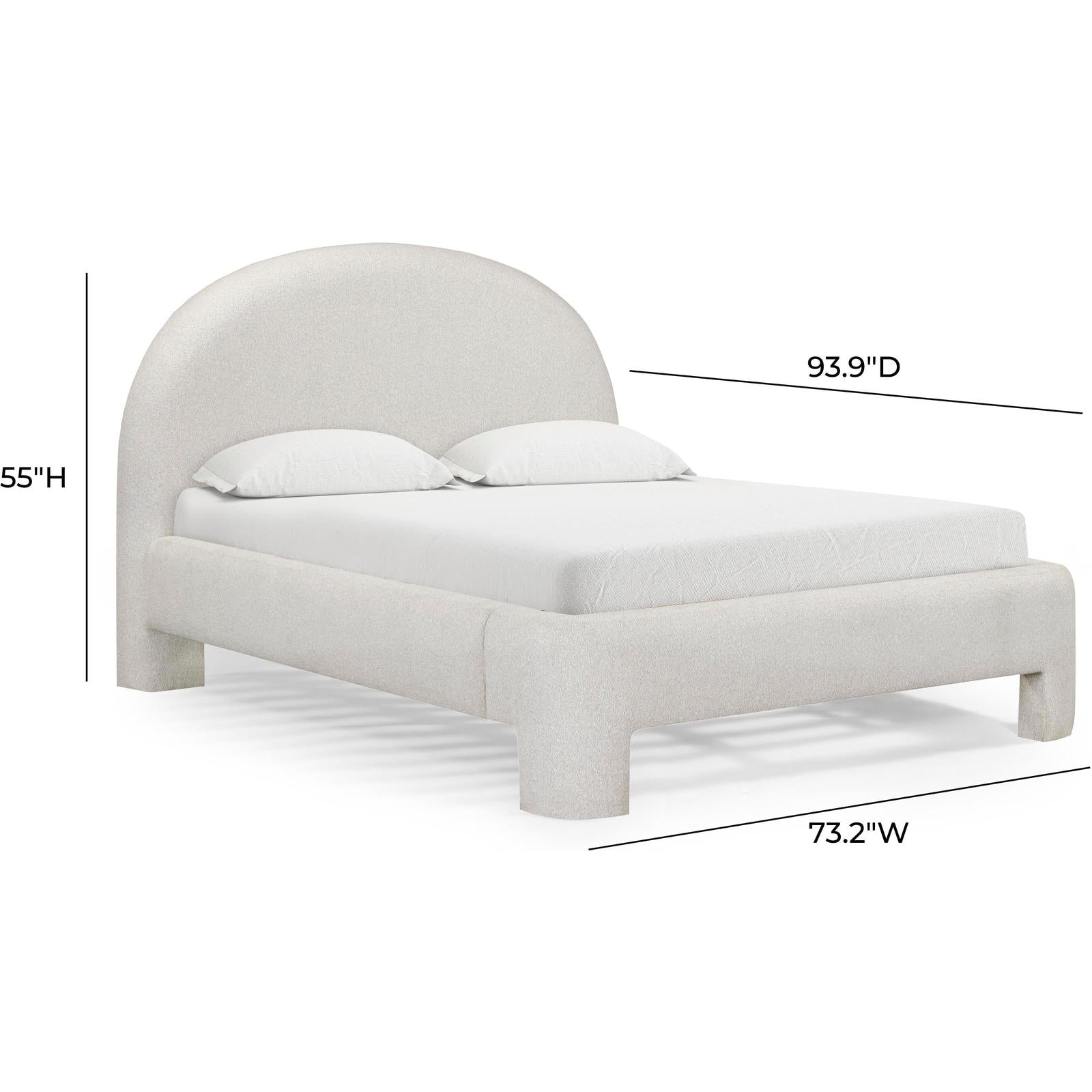 TOV Furniture Orphea Performance Boucle Bed
