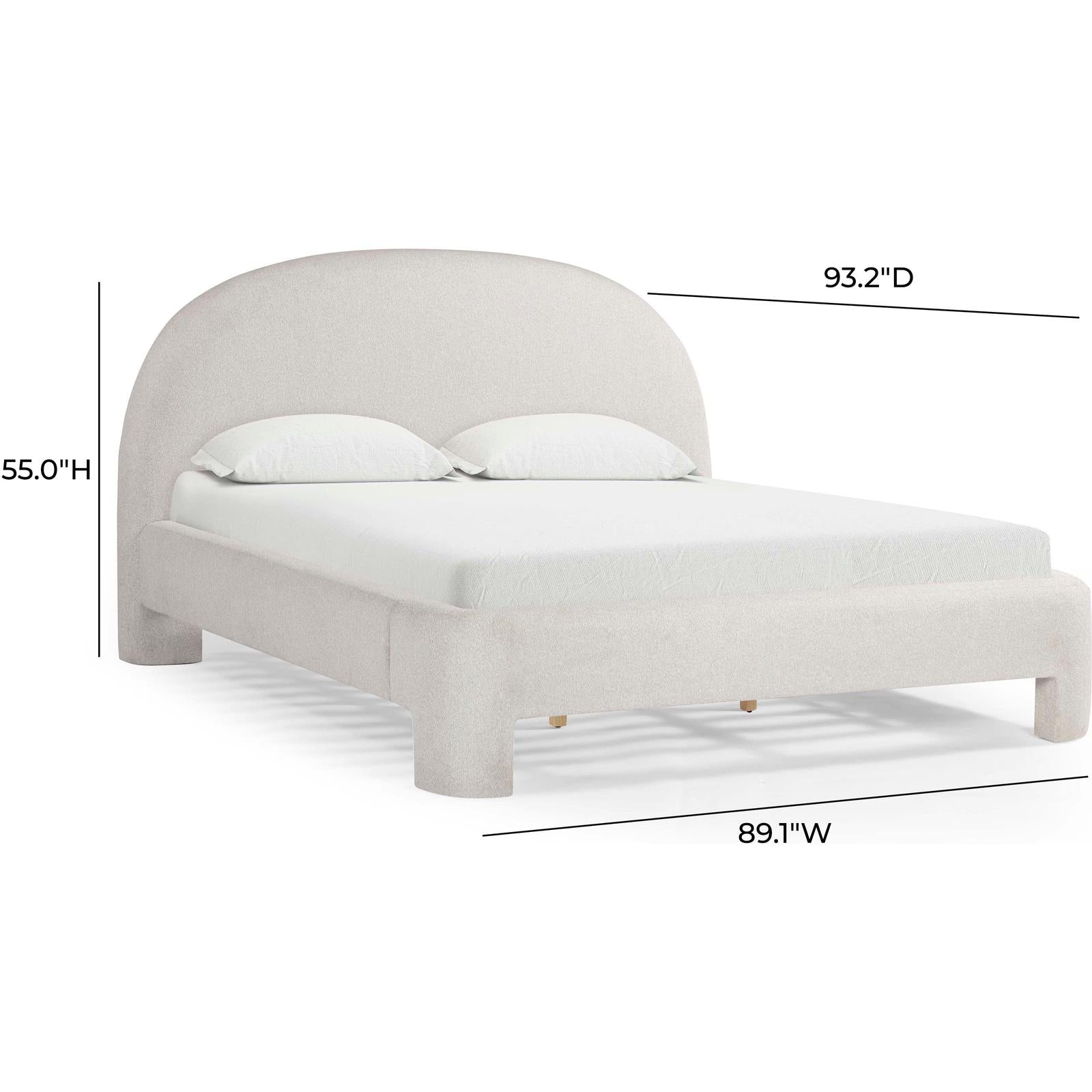 TOV Furniture Orphea Performance Boucle Bed