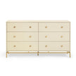TOV Furniture Pesce Shagreen 6 Drawer Dresser