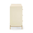 TOV Furniture Pesce Shagreen 6 Drawer Dresser