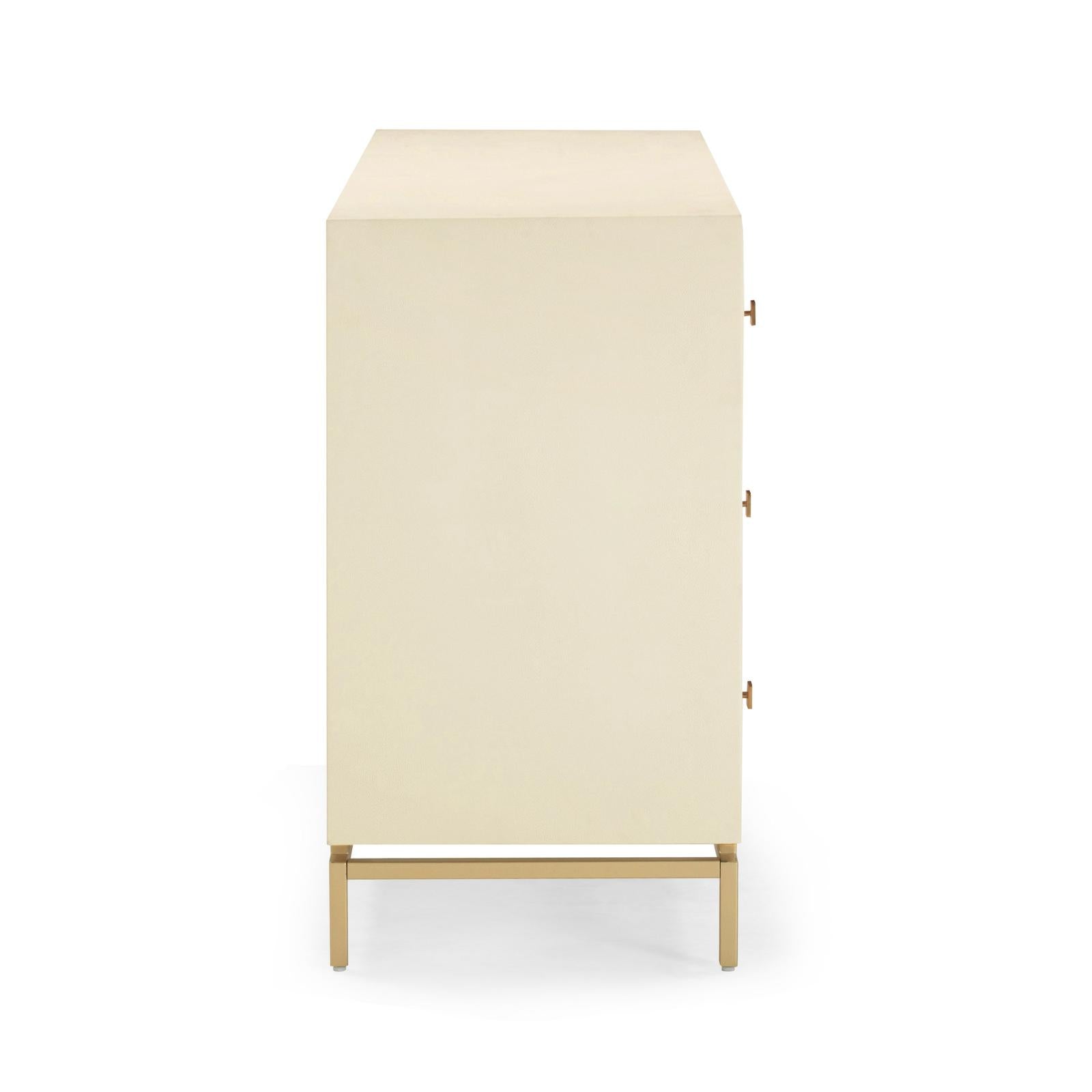TOV Furniture Pesce Shagreen 6 Drawer Dresser
