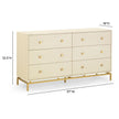 TOV Furniture Pesce Shagreen 6 Drawer Dresser