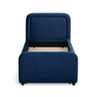 TOV Furniture Briella Performance Velvet Trundle Bed in Twin