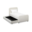 TOV Furniture Briella Performance Velvet Trundle Bed in Twin