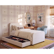 TOV Furniture Briella Performance Velvet Trundle Bed in Twin