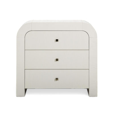TOV Furniture Hump 38" Arched 3-Drawer Bedside Chest