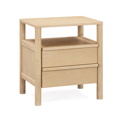 TOV Furniture Tyra 22" Ash 2-Drawer Nightstand