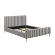 TOV Furniture Angela Queen Grey Bed