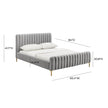 TOV Furniture Angela Queen Grey Bed