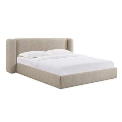 TOV Furniture Babette Tan Boucle Bed