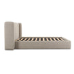 TOV Furniture Babette Tan Boucle Bed