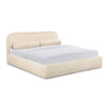 TOV Furniture Murielle Taupe Textured Boucle Bed