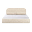TOV Furniture Murielle Taupe Textured Boucle Bed