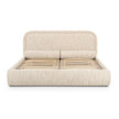 TOV Furniture Murielle Taupe Textured Boucle Bed