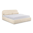 TOV Furniture Murielle Taupe Textured Boucle Bed