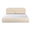 TOV Furniture Murielle Taupe Textured Boucle Bed