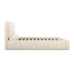 TOV Furniture Murielle Taupe Textured Boucle Bed