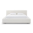 TOV Furniture Meena Cream Upcycled Linen Storage Bed