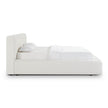 TOV Furniture Meena Cream Upcycled Linen Storage Bed