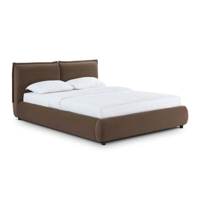 TOV Furniture Mel Faux Mohair Bed