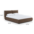 TOV Furniture Mel Faux Mohair Bed