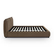 TOV Furniture Mel Faux Mohair Bed