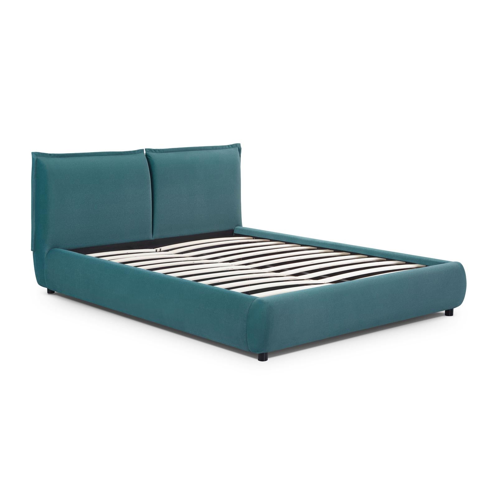 TOV Furniture Mel Faux Mohair Bed