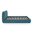 TOV Furniture Mel Faux Mohair Bed