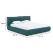 TOV Furniture Mel Faux Mohair Bed