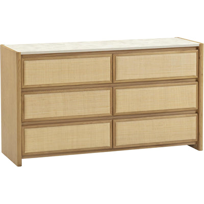 TOV Furniture Paige Natural Oak Drawer Dresser