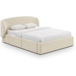 TOV Furniture Corey Upcycled Performance Linen Storage Bed