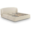 TOV Furniture Corey Upcycled Performance Linen Storage Bed