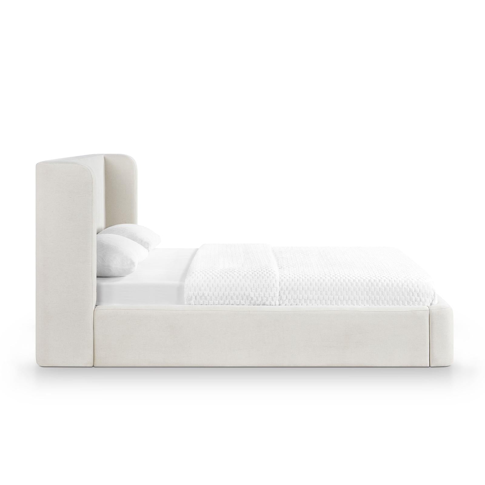 TOV Furniture Harmony Performance Chenille Storage Queen Bed