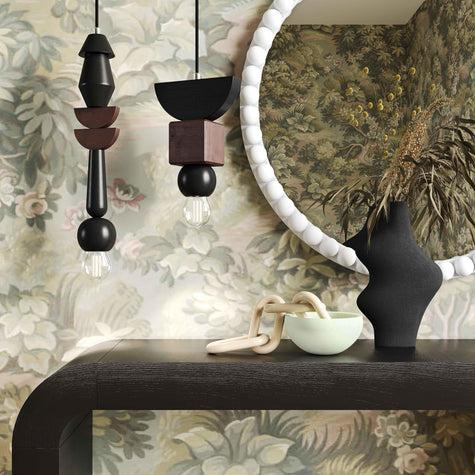 TOV Furniture Tarri Black Steel Vase