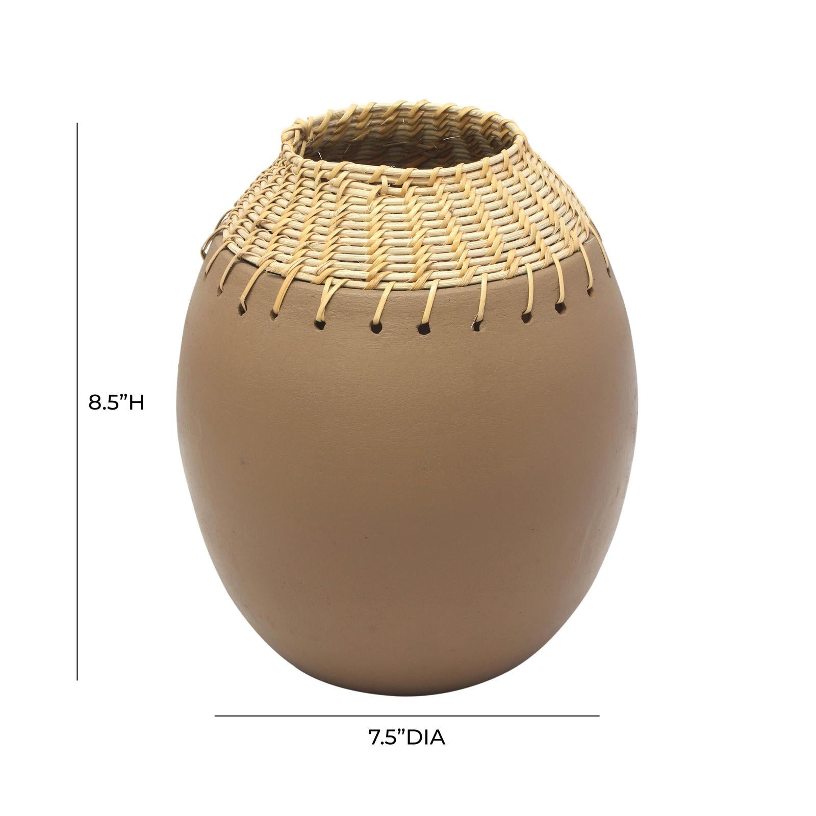 TOV Furniture Souk Natural Terracotta Vase
