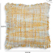 TOV Furniture Frazzle Textured Square Throw Pillow