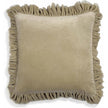 TOV Furniture Alessia Distressed Velvet Square Throw Pillow