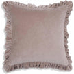 TOV Furniture Alessia Distressed Velvet Square Throw Pillow