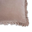 TOV Furniture Alessia Distressed Velvet Square Throw Pillow