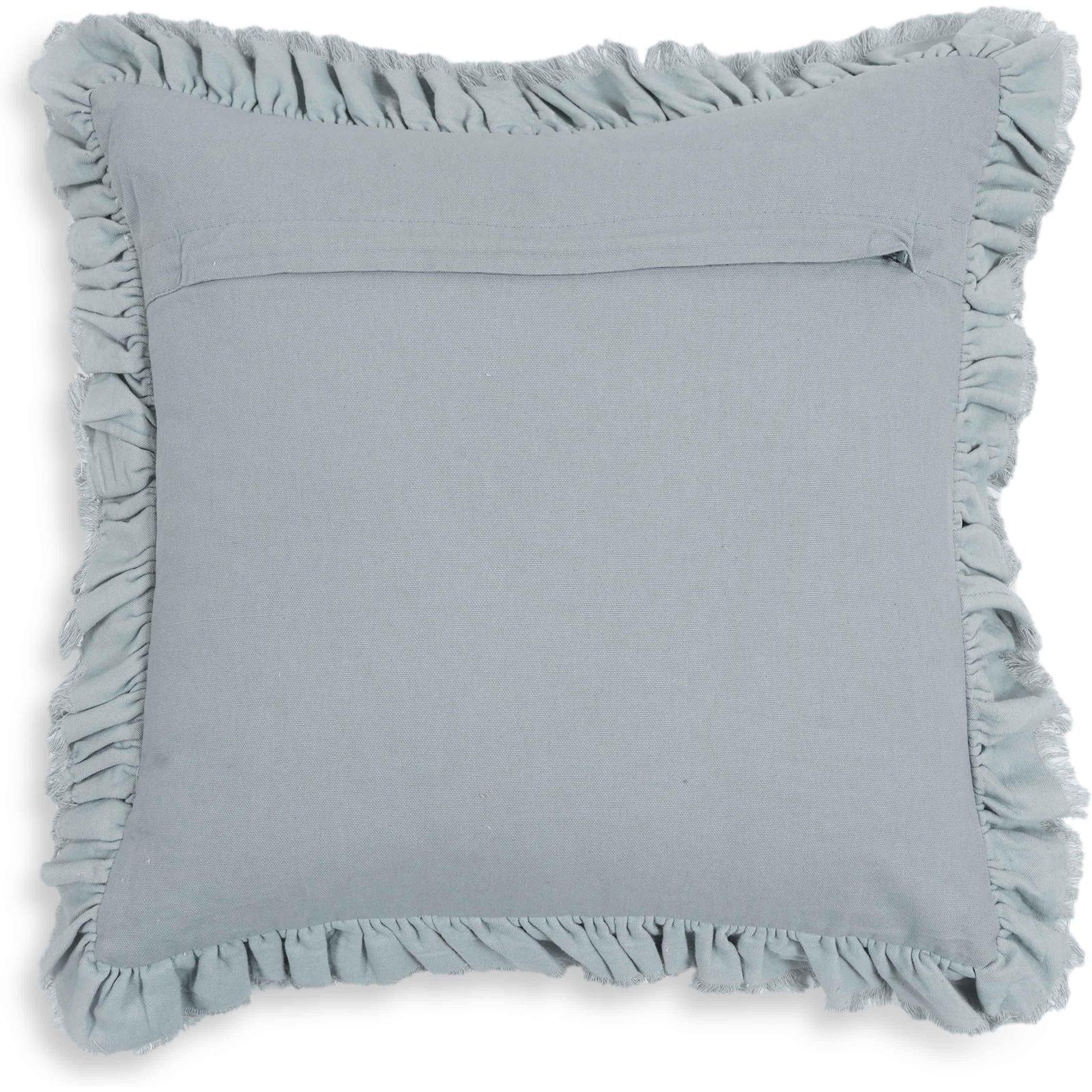 TOV Furniture Alessia Distressed Velvet Square Throw Pillow