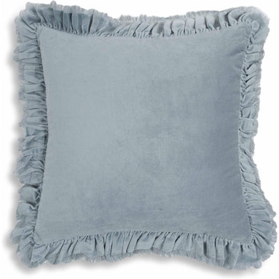 TOV Furniture Alessia Distressed Velvet Square Throw Pillow