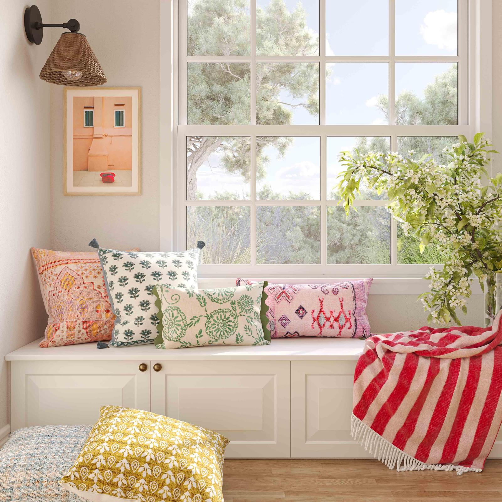 TOV Furniture Blossom Throw Pillow
