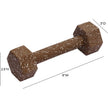 TOV Furniture Gabby Speckled Decorative Dumbbell