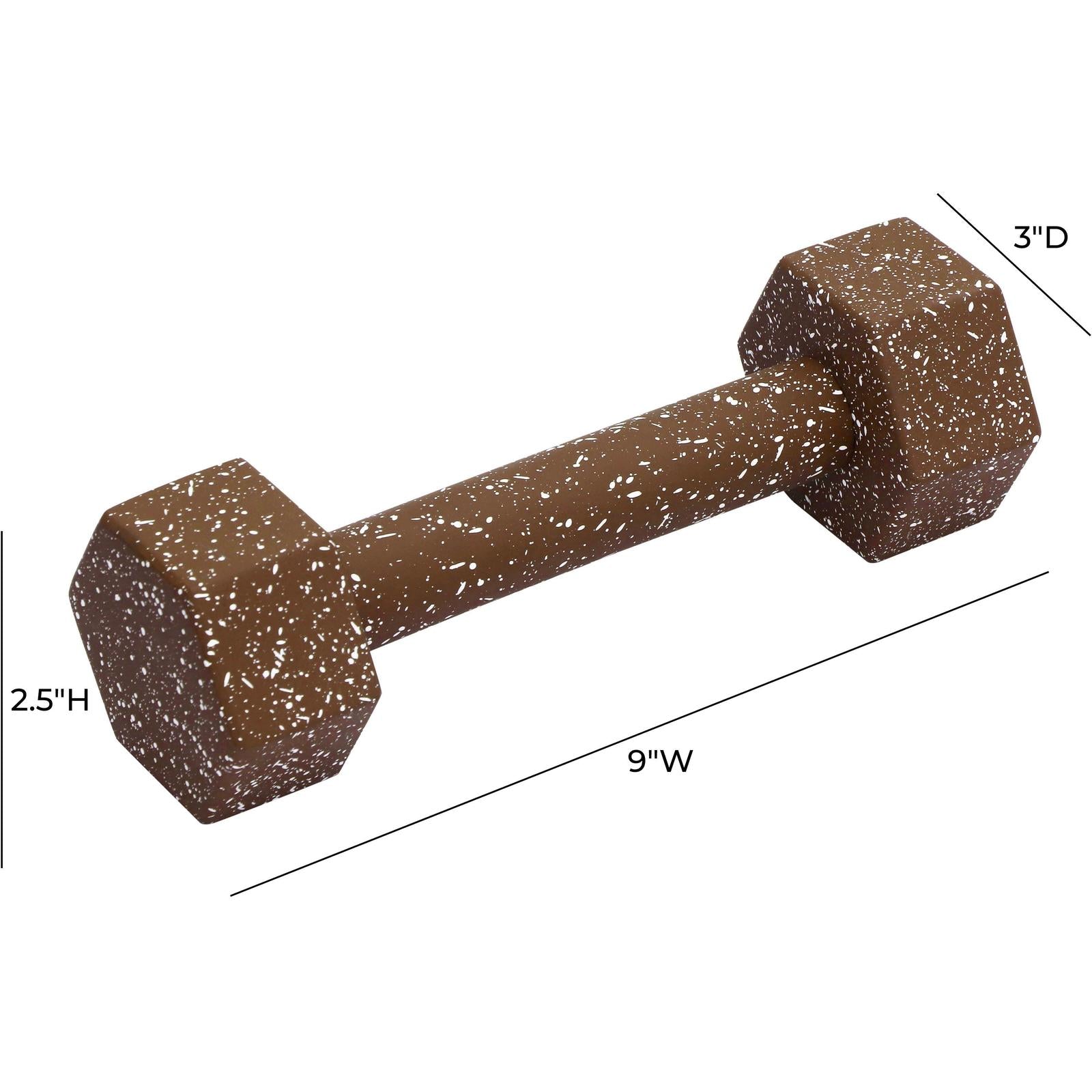TOV Furniture Gabby Speckled Decorative Dumbbell