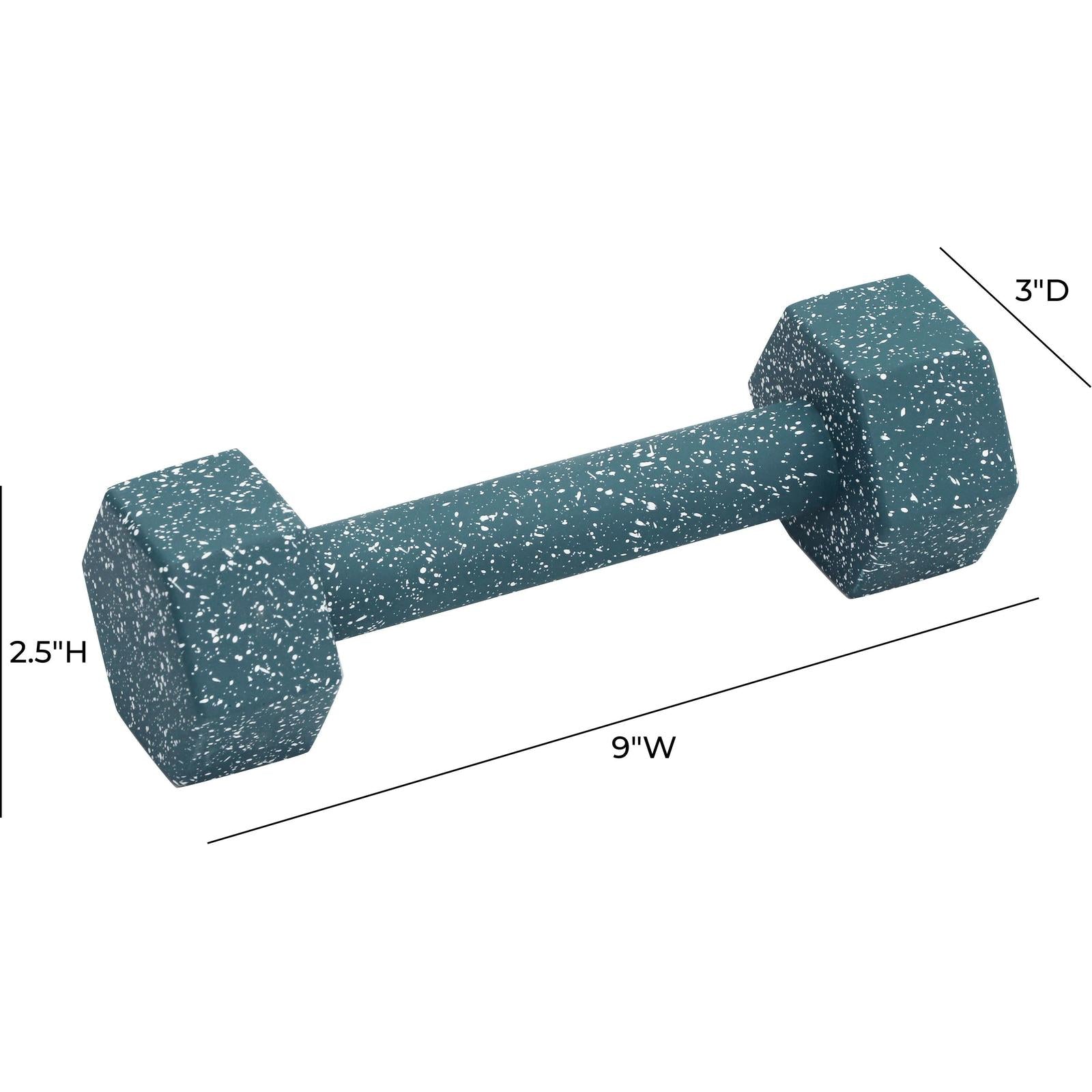 TOV Furniture Gabby Speckled Decorative Dumbbell