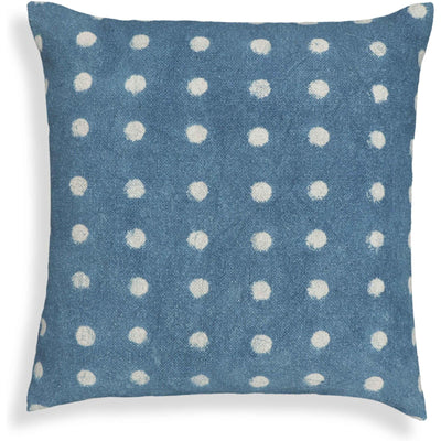 TOV Furniture Indigo Cotton Square Throw Pillow