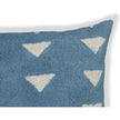 TOV Furniture Indigo Cotton Square Throw Pillow